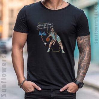 Best UCLA Bruins Basketball T-Shirt featuring Avary Cain & Santa Maria CA Hometown Art