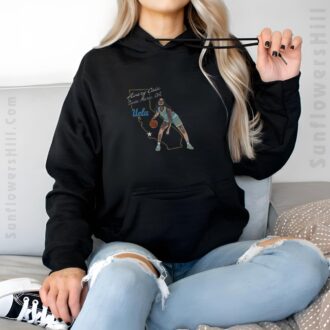 Best UCLA Bruins Basketball T-Shirt featuring Avary Cain & Santa Maria CA Hometown Art