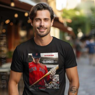 Boston Red Sox Official Netflix Series T-Shirt - Every Major Moment A Year with the Red Sox April 2025 Poster