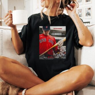 Boston Red Sox Official Netflix Series T-Shirt - Every Major Moment A Year with the Red Sox April 2025 Poster