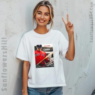 Boston Red Sox Official Netflix Series T-Shirt - Every Major Moment A Year with the Red Sox April 2025 Poster