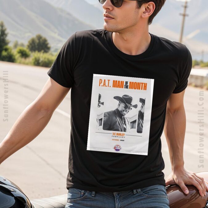 Clemson Football Man of the Month T-Shirt - Vic Burley & Adam Randall February, January Poster