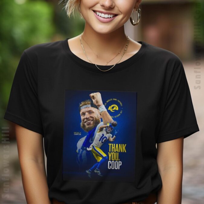 Cooper Kupp Super Bowl LVI Winner Los Angeles Rams Fan T-Shirt