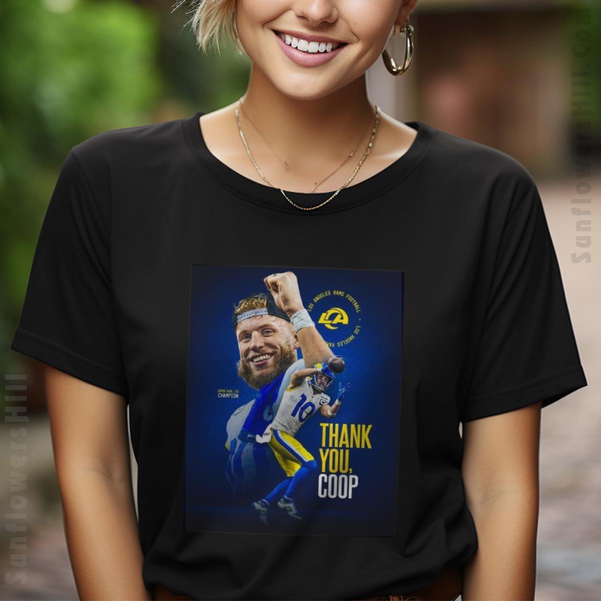 Cooper Kupp Super Bowl LVI Winner Los Angeles Rams Fan T-Shirt