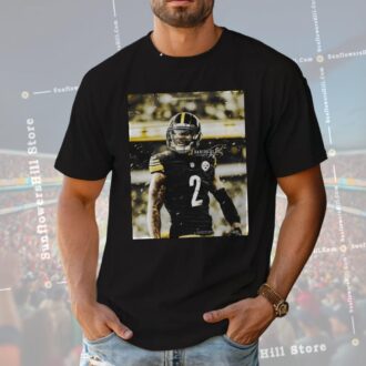 Darius Slay Pittsburgh Steelers Super Bowl Signature T-Shirt - Mississippi State Bulldogs Fan Gear