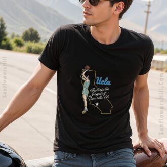 Gabriela Jaquez UCLA Bruins Basketball T-Shirt - Unique Camarillo CA Painting Art