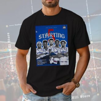 Kansas Jayhawks vs UCF Knights NCAA Basketball Shirt - Harris, Adams, Dickinson & More