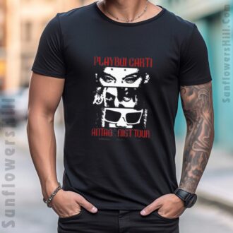 Playboi Carti Antagonist Tour 2025 Painting Shirt - Ken Carson, Destroy Lonely & Homixide Gang