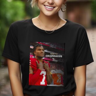 San Francisco 49ers Thank You Charvarius Ward T-Shirt - Limited Edition Poster Design