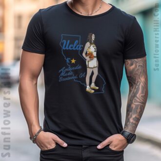Amanda Muse UCLA Bruins Basketball T-Shirt - Brentwood CA Athlete Gift
