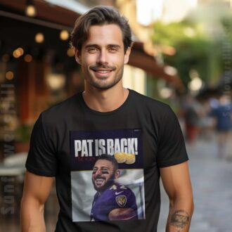 Baltimore Ravens Pat Ricard Poster T-Shirt - NFL Football Star Is Back