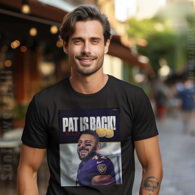 Baltimore Ravens Pat Ricard Poster T-Shirt - NFL Football Star Is Back