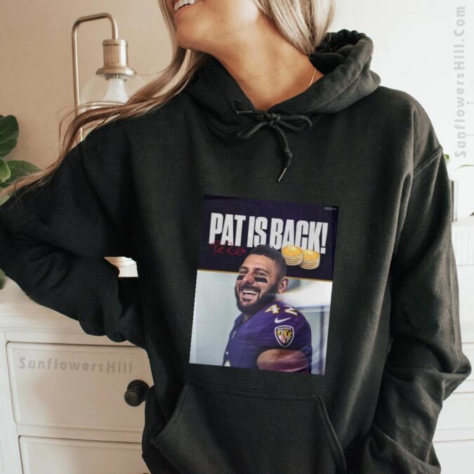 Baltimore Ravens Pat Ricard Poster T-Shirt - NFL Football Star Is Back