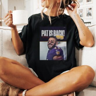 Baltimore Ravens Pat Ricard Poster T-Shirt - NFL Football Star Is Back