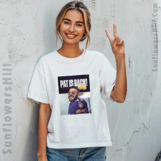 Baltimore Ravens Pat Ricard Poster T-Shirt - NFL Football Star Is Back