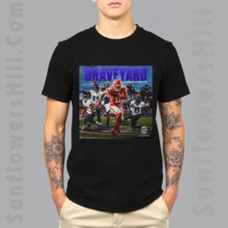 NFL Baltimore Ravens Wide Receivers Graveyard T-shirt - Dez Bryant, OBJ, Steve Smith & More