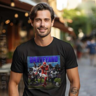 NFL Baltimore Ravens Wide Receivers Graveyard T-shirt - Dez Bryant, OBJ, Steve Smith & More