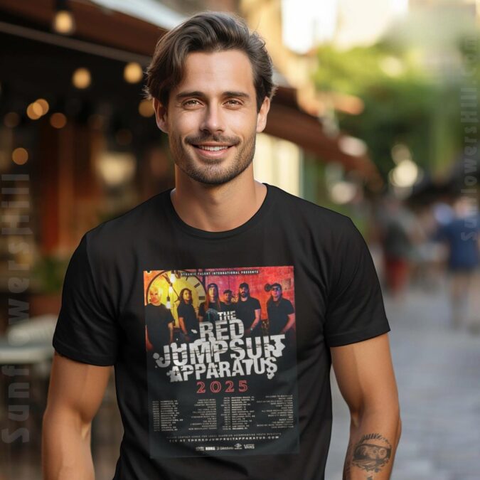 The Red Jumpsuit Apparatus 2025 Tour T-Shirt - Eastside Bowl, Nashville