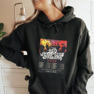 The Red Jumpsuit Apparatus 2025 Tour T-Shirt - Eastside Bowl, Nashville