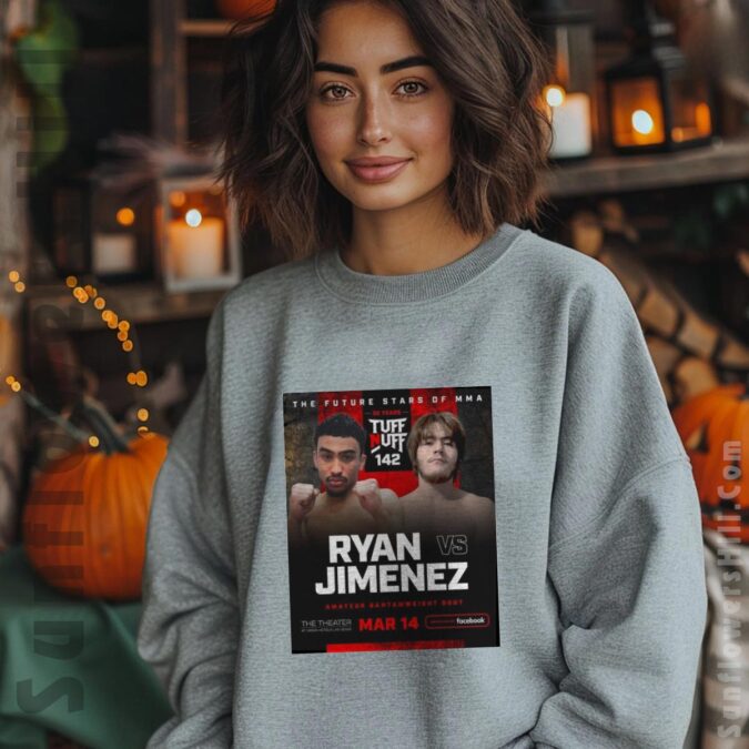 Future Stars of MMA 30 Years Tuff-N-Uff 142 Ryan vs Jimenez T-shirt - Limited Edition