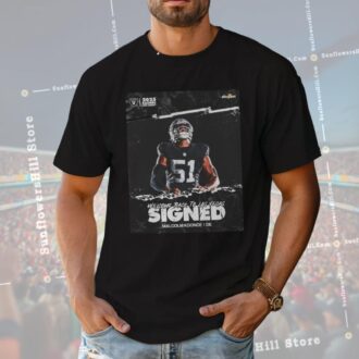 Malcolm Koonce Return of the Malc T-Shirt - Official Poster Las Vegas Raiders Football Tee