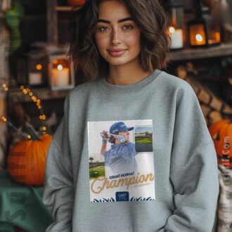 PGA Tour Champion Grant Horvat Wins Creator Classic Poster T-Shirt