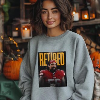 Jon Feliciano Retirement Tribute Sweatshirt, San Francisco 49ers NFL Football Fan Gift