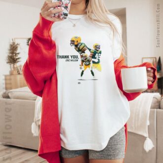 Green Bay Packers Thank You Eric Wilson NFL 2025 T-Shirt, Football Fan Apparel