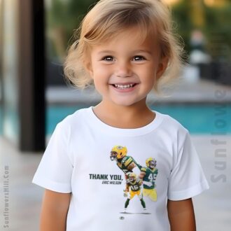 Green Bay Packers Thank You Eric Wilson NFL 2025 T-Shirt, Football Fan Apparel