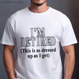 J. Cole I'm Retired This Is As Dressed Up As I Get 2025 T-Shirt - Hip-Hop Fan Tee