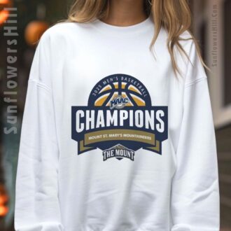 Mount St. Mary’s Mountaineers 2025 MAAC Champions T-Shirt - College Basketball Fan Gear