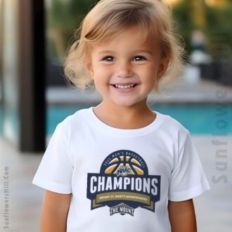 Mount St. Mary’s Mountaineers 2025 MAAC Champions T-Shirt - College Basketball Fan Gear