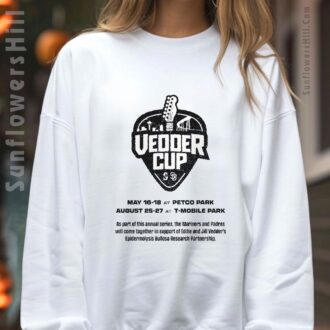 Seattle Mariners Vedder Cup 2025 Vintage Shirt - Petco Park & T-Mobile Park Showdown