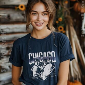 2025 Official Chicago Cubs T-shirt with Shota & Seiya MLBPA Signatures - Japanese Baseball Stars