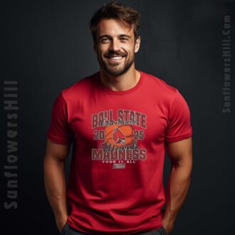 Ball State Cardinals NCAA Women’s Basketball Shirt - March Madness 2025 Final Four Edition