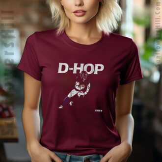 DeAndre Hopkins D-Hop Baltimore Ravens NFL Football Art T-Shirt - Unique NFL Apparel