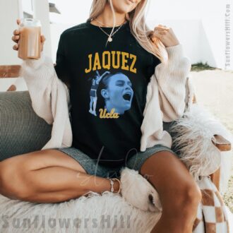 Gabriela Jaquez UCLA Bruins Portrait Shirt - 2025 Big Ten Conference Champions