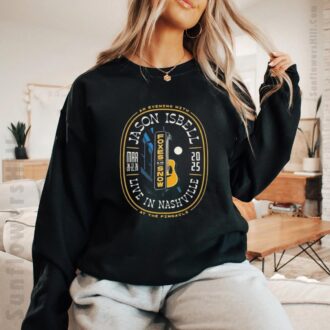 Jason Isbell An Evening March 2025 T-Shirt - March 20-28, Nashville TN at The Pinnacle