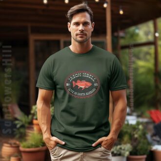 Jason Isbell Official Live Concert T-Shirt - Santa Barbara Arlington Theatre 2025 Painting