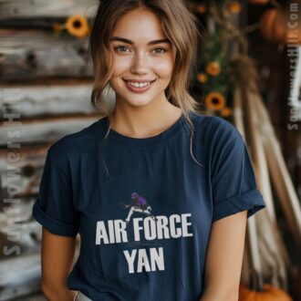 Jefry Yan Colorado Rockies MLB Baseball 2025 T-Shirt - Air Force Artwork for Sports Fans