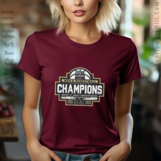 Mount St. Mary’s Mountaineers NCAA MAAC 2025 Basketball Champions T-Shirt - Men's Tournament Winner