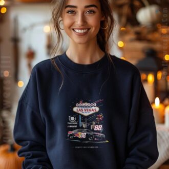 NASCAR 2025 Trackhouse Racing Shane Van Gisbergen Red Bull Las Vegas T-Shirt