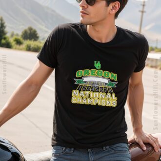 Oregon Ducks NCAA Women’s Indoor Track and Field National Champions 2025 T-Shirt - Perfect for Fans