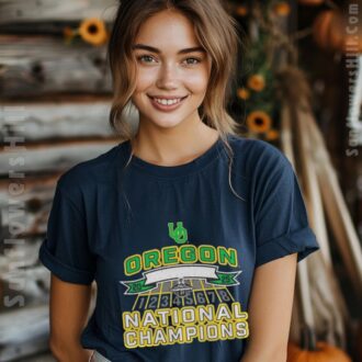 Oregon Ducks NCAA Women’s Indoor Track and Field National Champions 2025 T-Shirt - Perfect for Fans