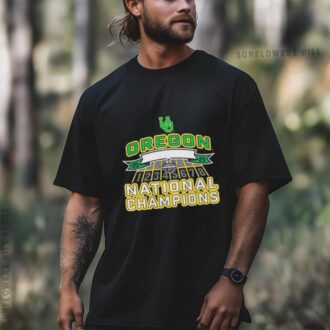 Oregon Ducks NCAA Women’s Indoor Track and Field National Champions 2025 T-Shirt - Perfect for Fans