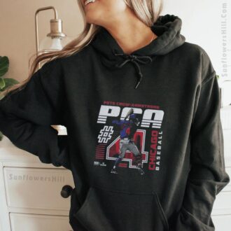 Pete Crow-Armstrong Chicago Cubs 2025 PCA Baseball Shirt - Number 4 Fan Tee