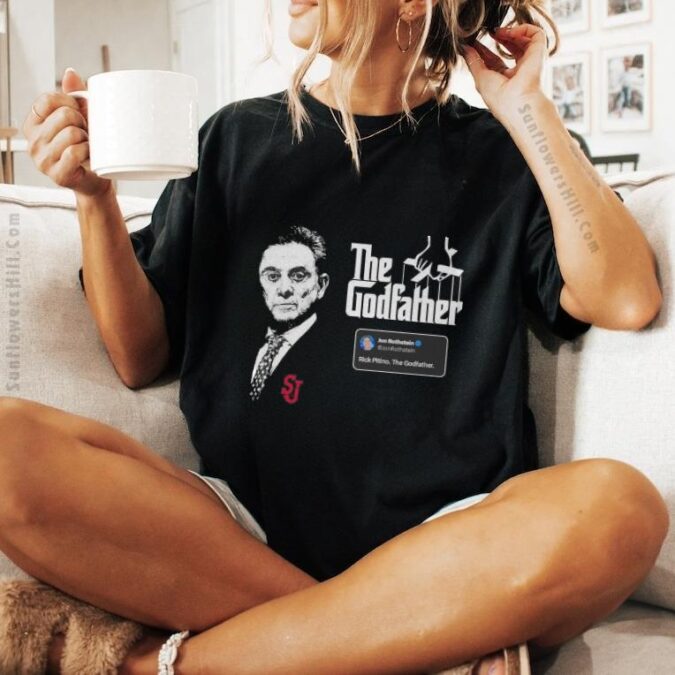 Rick Pitino The Godfather 2025 Big East Champions Shirt - St. John’s Red Storm Fan Apparel