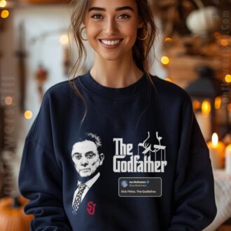 Rick Pitino The Godfather 2025 Big East Champions Shirt - St. John’s Red Storm Fan Apparel