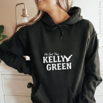 Sayburm Kelly Green Eagles 2025 World Champs T-Shirt - He Got The Kelly Green