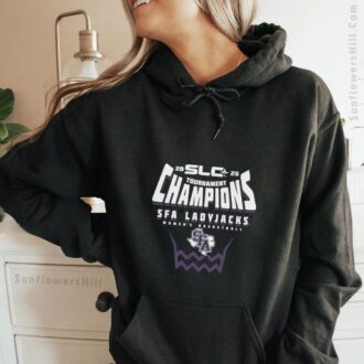 SFA Ladyjacks 2025 Southland Women’s Basketball Championship Shirt - NCAA Basketball Fan Gift